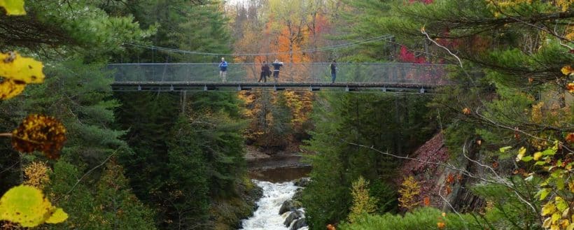 Parc des sept chutes à Saint-Georges